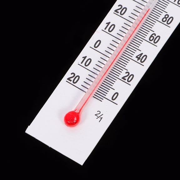 LYTMENT 30pcs Small Glass Thermometer For Home And Office: Miniature Temperature Gauge - Easy-To-Read And Portable For Decor And Temperature Monitoring