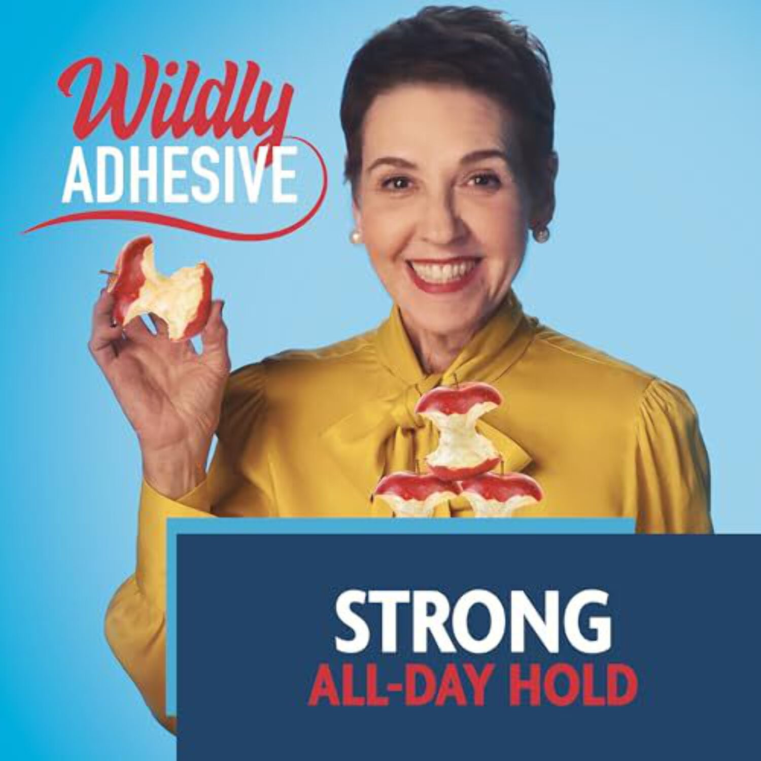 (3 pack) Sea Bond Upper Secure Denture Adhesive Seals, For an All Day Strong Hold, Original Flavor Seals, 30 Count, 4 Pack