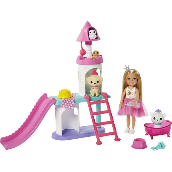 Barbie Princess Adventure Doll Playset, 14 Pieces