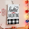thumbnail image 5 of Steadline Valentine's Day Kitchen Towel Set - Absorbent Dish Cloth with Holiday Pattern, Soft Polyester Tea Towel for Cooking and Baking, 5 of 7