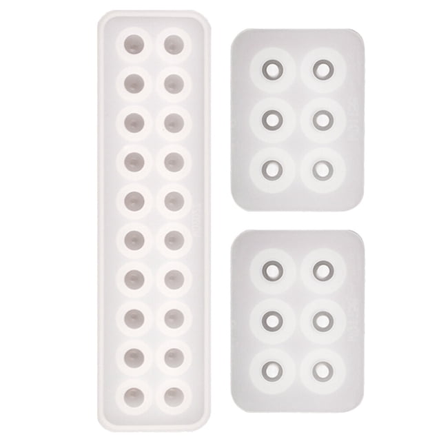 3 moldes de silicona para colgantes, para hacer joyas, para hacer tú mismo.