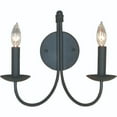 thumbnail image 1 of Artcraft Lighting Wrought Iron AC3782EB Wall Light, 1 of 2