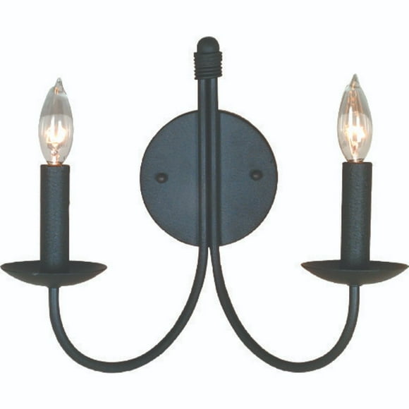 Artcraft Lighting Wrought Iron AC3782EB Wall Light