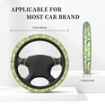 thumbnail image 5 of Daiia Lemon Steering Wheel Cover Auto Steering Wheel Covers Breathable Anti-Slip Steering Wheels Car Interior Decor Accessories for Men Women Universal 15 Inch, 5 of 8