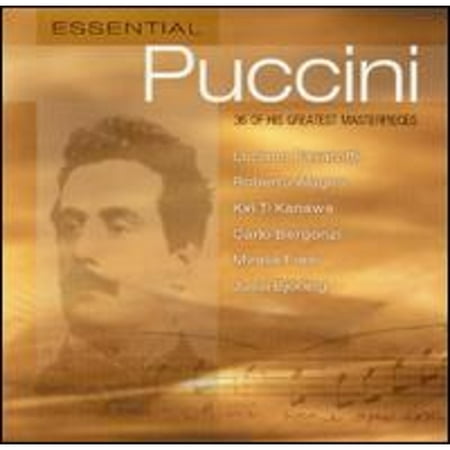 Essential Puccini (CD) by Alfredo Mariotti (vocals), Carlo Bergonzi (vocals), Christa Ludwig (vocals), Cornell MacNeil (vocals);...