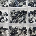 thumbnail image 6 of 200/600/840Pieces TO 92 Transistors Assortment Kit With Organized Storage Case For Electronics Projects, 6 of 17