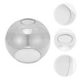 thumbnail image 4 of TABLETREANDS Decorative Glass Lampshade Light Diffusion Elegant Dining Room 1Set 5.9X5.9X5.3In, 4 of 6
