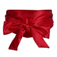 thumbnail image 1 of Cloth Waist Belt Solid Color Sash Wedding Corset Sash Belt for Dress Coat, 1 of 9