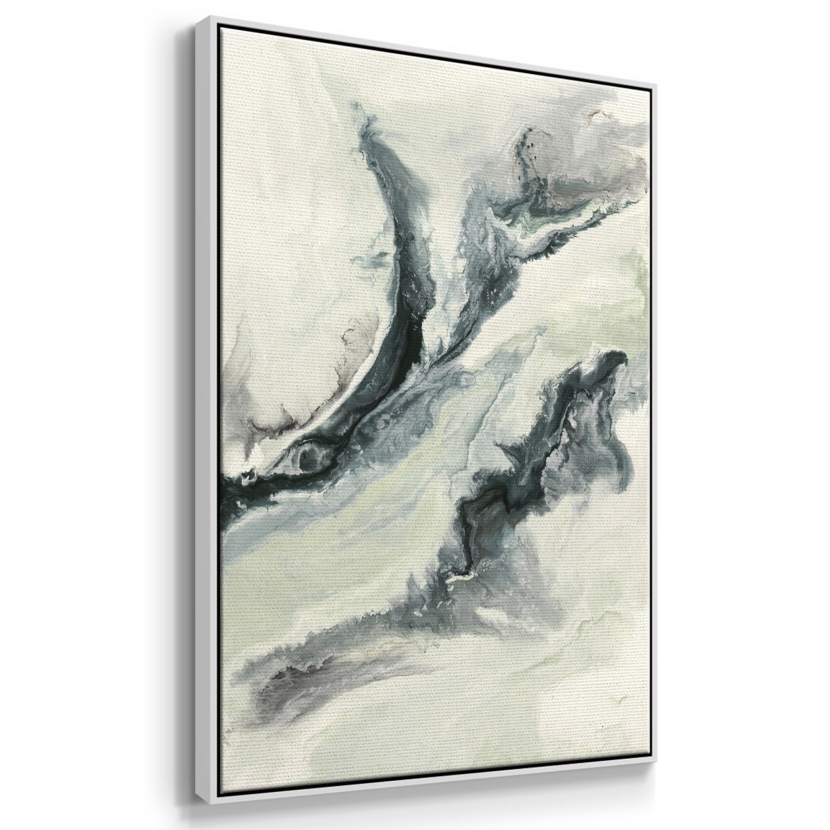 Untitled Framed Premium Gallery Wrapped Canvas - Ready to Hang - 17 x 25 - White Floating Frame