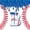 White Blue Red B, variant on jejeloiu Baseball Cream Print Monogram D Twin Comforter Sets For Kids,Watercolor Drip Initial Print Bedding Set,Reversible,2-Piece