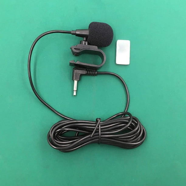 3.5mm Autoradio Stéréo Microphone Bluetooth Véhicule Micro Externe pour  Lecteur GPS Activé Audio DVD 