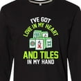thumbnail image 4 of Inktastic Mahjong Gift Idea Long Sleeve T-Shirt, 4 of 5