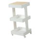 thumbnail image 5 of Estante De Almacenamiento Rodante, Organizador Móvil Multifuncional, Gran Capacidad Ajustable Para Dormitorio, 5 of 7