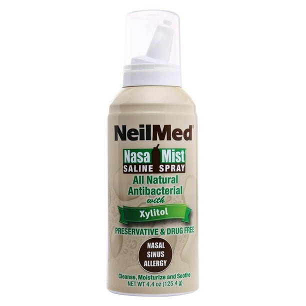 NeilMed Pharmaceuticals NasaMist Saline Spray with Xylitol 4.4 oz