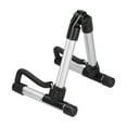 thumbnail image 3 of Ukulele Folding Display Holder, Anti-slipping And Foldable Detachable Guitar Stand Light And Portable  For Studio For Home Silver, 3 of 8