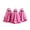 A004- Hot Pink, variant on 3 Pack, Halloween Ghost Decorations 16 Inch Rose Gold Sequined Spooky Halloween Decor for Indoor Home Mantel Porch Shelf Party Display