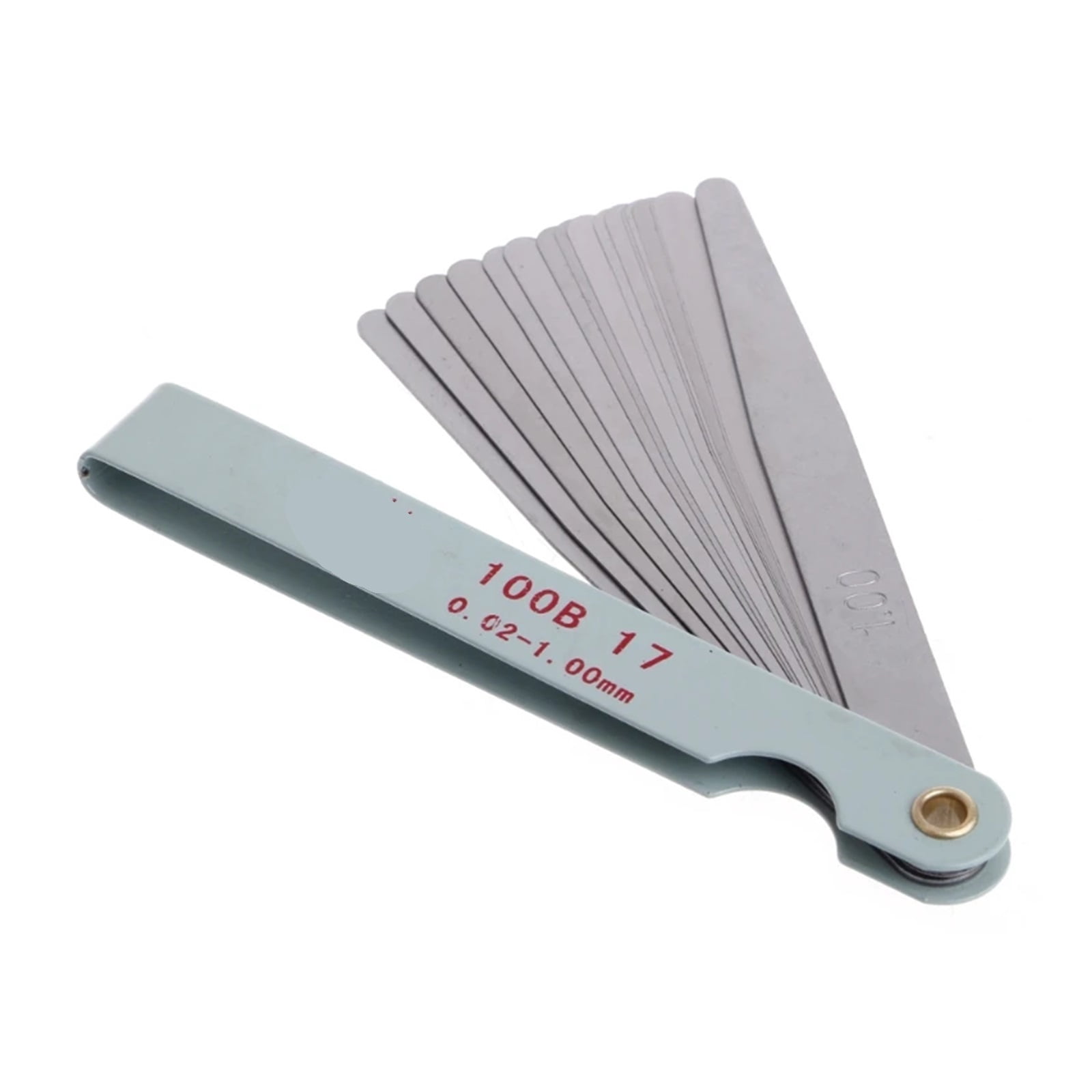0.02 to 1mm 17 Thickness Metric Filler Feeler Gauge Measure Tool Au22 19 ,Easy Identification