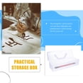 thumbnail image 2 of FESTFENDS Small Tool Case Clear Calligraphy Tools Calligraphers Plastic Storage 2Set, 2 of 8