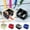 Z-Z 4Pcs, variant on Denhf 1Pc Makeup Pencil Sharpener, Plastic Manual Lip Liner Sharpener with Double Holes, Small Cosmetic Pencil Sharpener for Eyeliner Pencil Eyebrow Pencil, Handheld Crayon Sharpener, Black