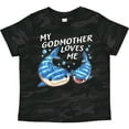 thumbnail image 3 of Inktastic My Godmother Loves Me Whale Shark Boys or Girls Toddler T-Shirt, 3 of 5