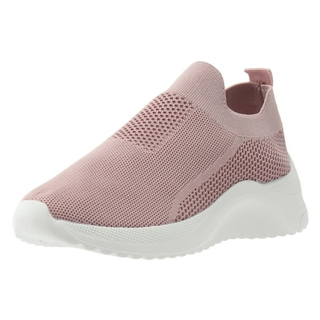 

ZIZOCWA Women Summer Shoes Sneaker Heels For Women Size 11 For Women Casual Sport Shoes Mesh Running Shoes Slip On Running Shoes Women S Sleek Low Sneaker