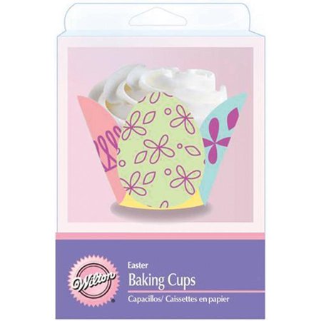 Wilton Standard Baking Cup Liner, Decorated Egg 24 ct. 415-0925