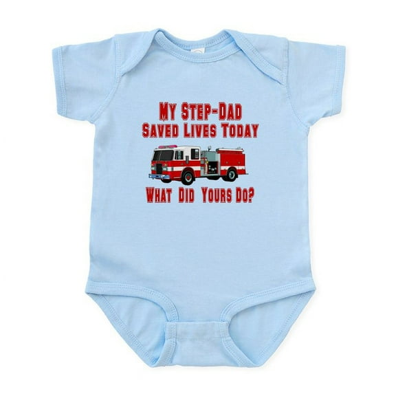 CafePress - Step Dad What Did Yours Do? Infant Bodysuit - Baby Light Bodysuit