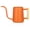 Orange, variant on Watering Can for Indoor Plants, 35 oz/1000 ml Metal Stainless Steel Pot with Long Spout for House Plants Outdoor Garden Flower Decorative