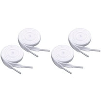 2Pairs Non- Flat Shoelaces for Athletic Shoes - Elastic No-Tie Sneaker Laces for Running, Walking & Sports - Durable Sneaker Strings for Men Women Kids