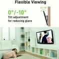thumbnail image 5 of Soporte USX para TV con certificación UL de perfil bajo para la mayoría de televisores curvos, LCD y LED de pantalla plana de 26 a 60", soporte de montaje en pared para TV con inclinación VESA 400 x 4, 5 of 5