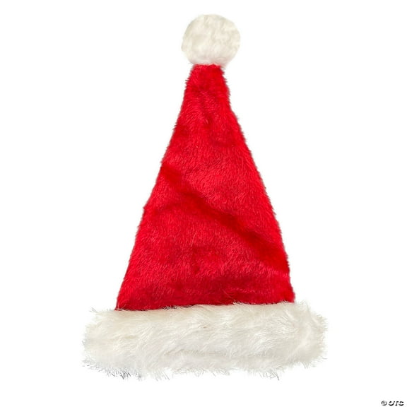 Halco AE5975INF Deluxe Plush Santa Hat - Infant
