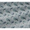 thumbnail image 4 of oneOone Cotton Jersey Sky Blue Fabric Florals Dress Material Fabric Print Fabric By The Yard 58 Inch Wide-BSM, 4 of 4
