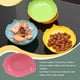 thumbnail image 3 of Naiovety Bandeja de aperitivos de dulces Cesta de frutas Simulación Pequeño tamaño compacto Platos de almacenamiento de hojas Gadget de Type3 NO3, 3 of 6