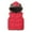 Red, variant on Toddler Boys Fleece Puffer Vest Baby Girls Sleeveless Quilted Jackets Winter Warm Zip Down 𝐇ooded Gilet Waistcoat