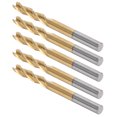thumbnail image 3 of Broca Para Enrutador, Cortador De Fresado De Extremo Plano Duradero De 3 Flautas, Revestimiento De Titanio Para Taladrado, Grabado, Corte De Fresado Amonsee 3‑Flute Flat End Milling Cutter, 3 of 8