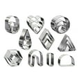 thumbnail image 2 of CNKOO Cut Dies Durable Exquisite Workmanship Lightweight Mini Ergonomic DIY Metal Different Shapes Polymer Clay Earring Cutters for Party, 2 of 8