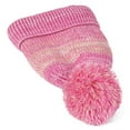 thumbnail image 4 of LpwkSSA Kids Winter Beanie Hat Scarf Gloves Set,Toddlers Knit Winter Warm Pompom Cap Scarf Gloves for Girls Boys (Hot Pink,1 Years), 4 of 7