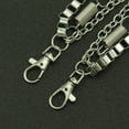 thumbnail image 2 of FRCOLOR Masteelf 1Pc Jeans Chain Skull Decor Waist Chain Hip Hop Pants Belt, 2 of 8