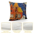 thumbnail image 4 of SHANXI Throw Pillow Covers Halloween Decor Pumpkin///Ghost/Witch Pattern Pillow Case with Trick or Treat/Halloween Night Time Quote 20x20in, 4 of 5