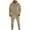 Khaki, variant on Gytharion Men's 2 Piece Sweatsuits Plus Size Long Sleeve Pullover Hoodies and Drawstring Elastic Waist Joggers Fall Outfits Loose Casual Tracksuit Sets with Pockets