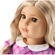 American Girl Truly Me 125 18 inch Doll Long Curly Blonde Hair Green Eyes