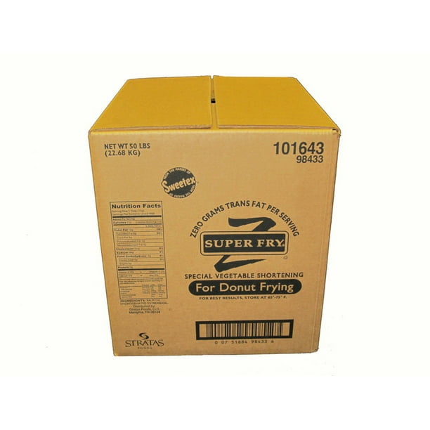 Super Fry 101643 SS , Zt Frying Shortening 50
