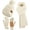 White, variant on Womens Winter Beanie Hat Scarf Gloves Set Warm Knit Beanie with Pom Pom Long Scarf Neck Warmer Touchscreen Gloves,Knit Caps Pompom with Fleece Lined Gifts for Women
