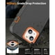 thumbnail image 5 of Entronix Funda Resistente para iPhone 11 Pro Max, Triple Capa a Prueba de Golpes y Protección contra Caídas, Color Naranja, 5 of 5