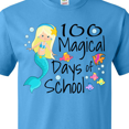 thumbnail image 4 of Inktastic 100 Magical Days of School with Blue Mermaid and Fish T-Shirt, 4 of 5