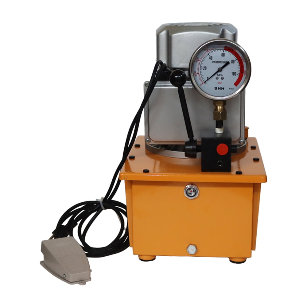 INTBUYING Electric Hydraulic Pump Oil Presure Pump Single Acting Hydraulic Pump 750W