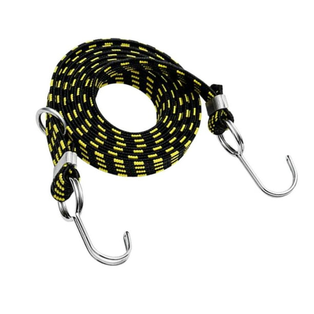Cinturón Elástico para Llevar con Elástico Amarillo 3 米 Sunnimix Gancho elástico de la correa del equipaje