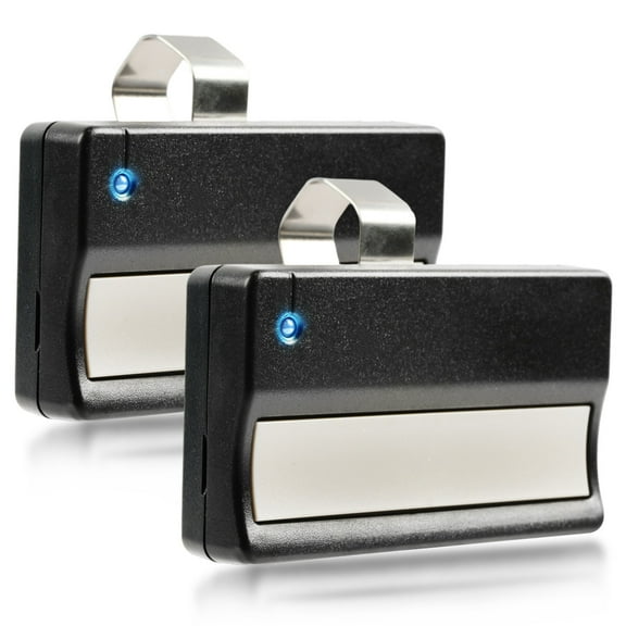KeylessOption Replacement for LiftMaster 61LM 1-button Garage Door Remote Opener, 2 pack