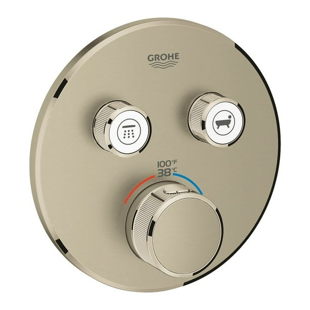 Grohe Grohtherm Thermostatic Trim 29137EN0 Brushed Nickel