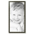 thumbnail image 2 of ArtToFrames 19" x 38" Black Panel With Silver Lip Picture Frame, 19x38 inch Multi Wood Poster Frame (WOM-5093), 2 of 7
